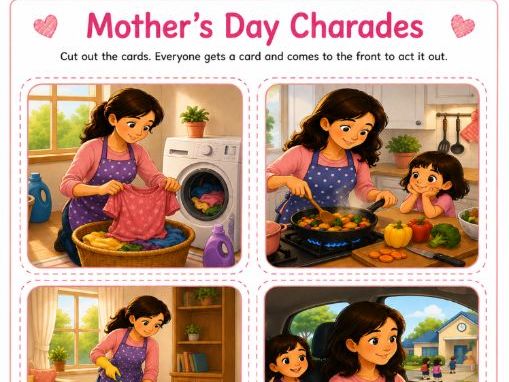 Happy Mother's Day | Kindergarten & Primary 1 ESL Activities | Google Slides + Printable Pack