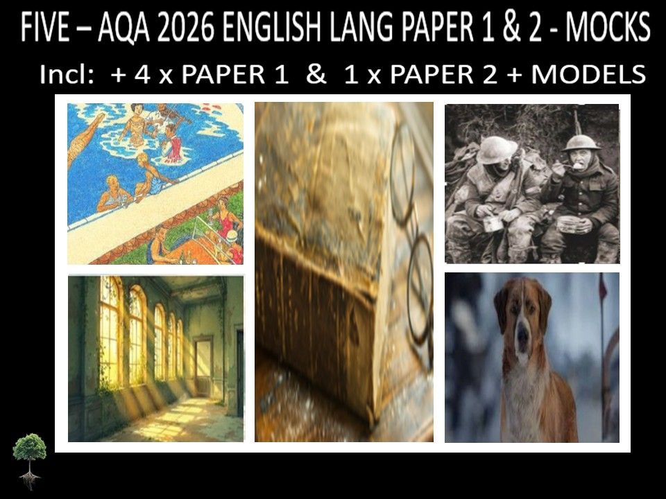 FIVE - AQA PAPER 1 & 2 | 2026 FULL MOCKS | MODELS