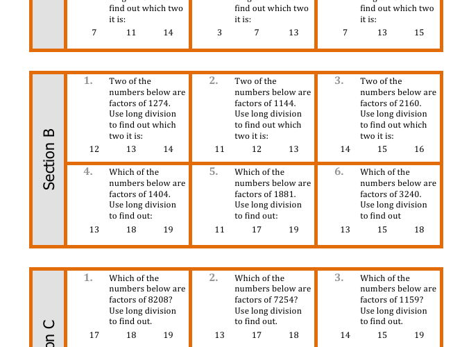 More long division practice