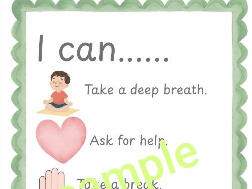 Self-regulation chart