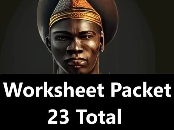 Ancient Africa Worksheet Packet (22 Assignments)