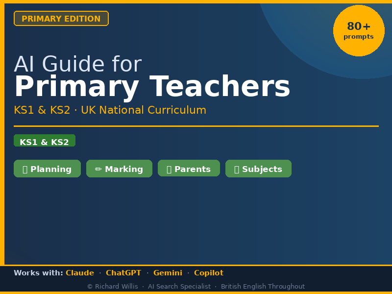 AI Guide for Primary Teachers – KS1 & KS2