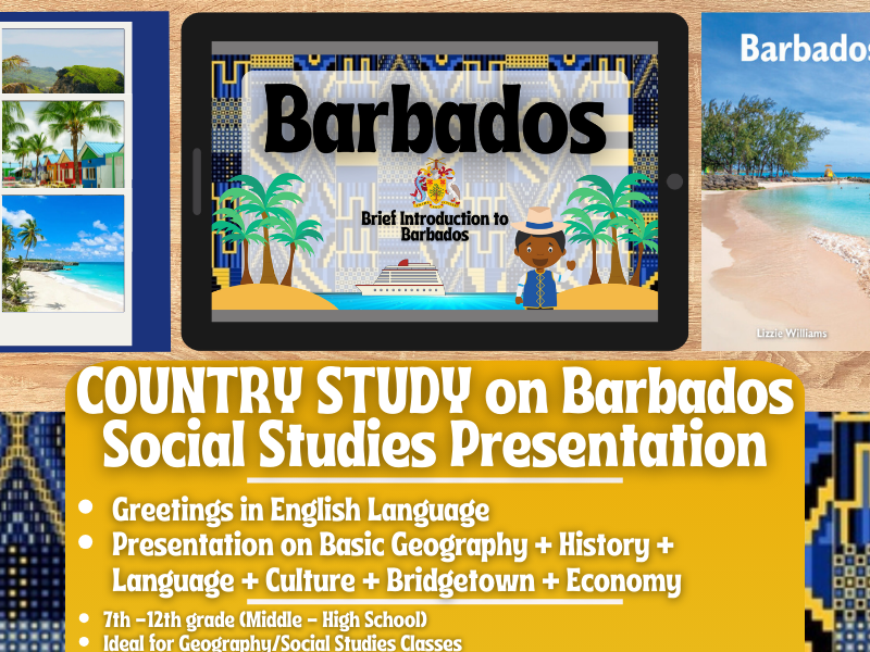 Country Study Presentation on Barbados - Caribbeans - North America
