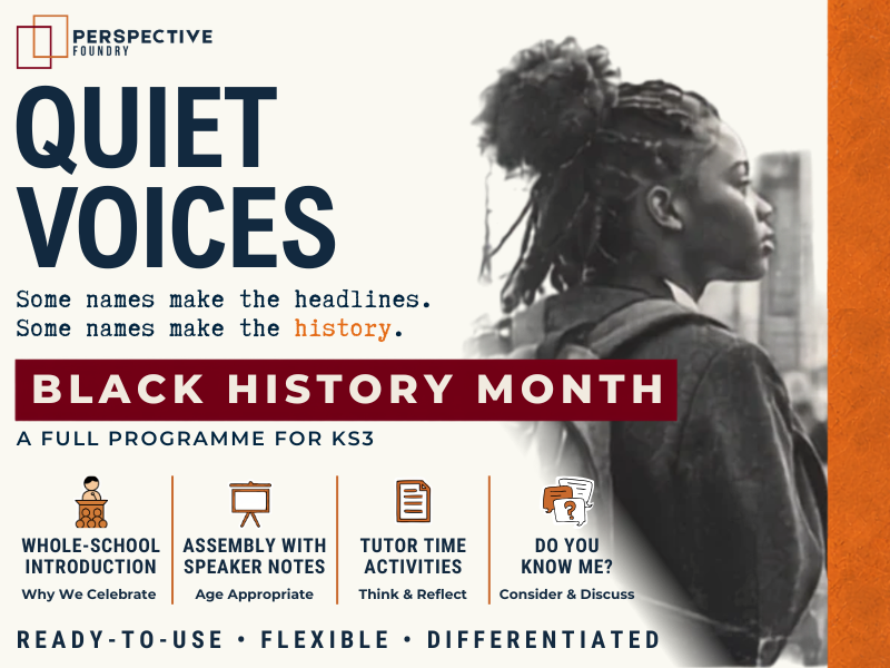Black History Month KS3: Assembly & Activity Pack
