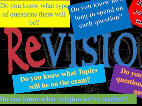 AQA RS New Spec 9-1 Exam structure presentation