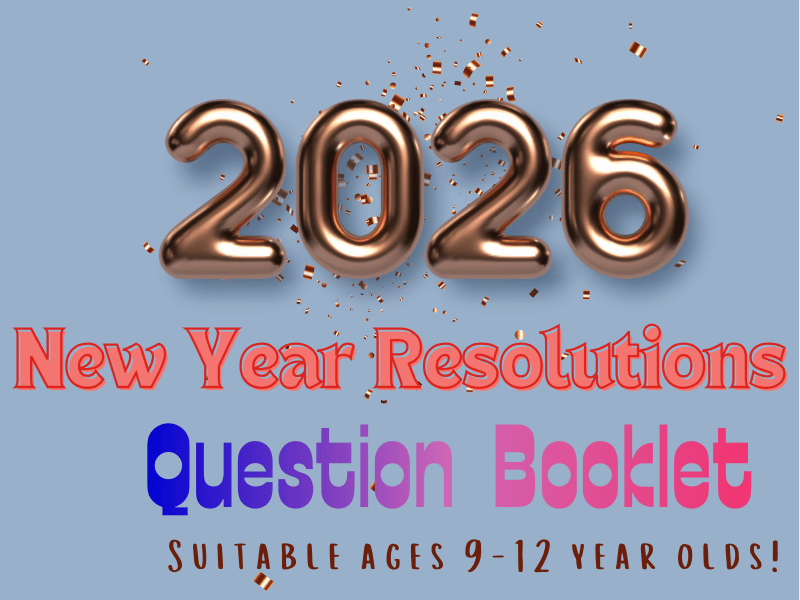 A Fresh Start: New Year Resolutions on Health & Well-Being – A Question Booklet for Kids