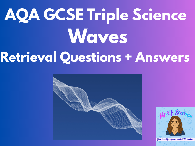 AQA GCSE Triple Physics Waves Retrieval Questions | Sound & Wave Equation