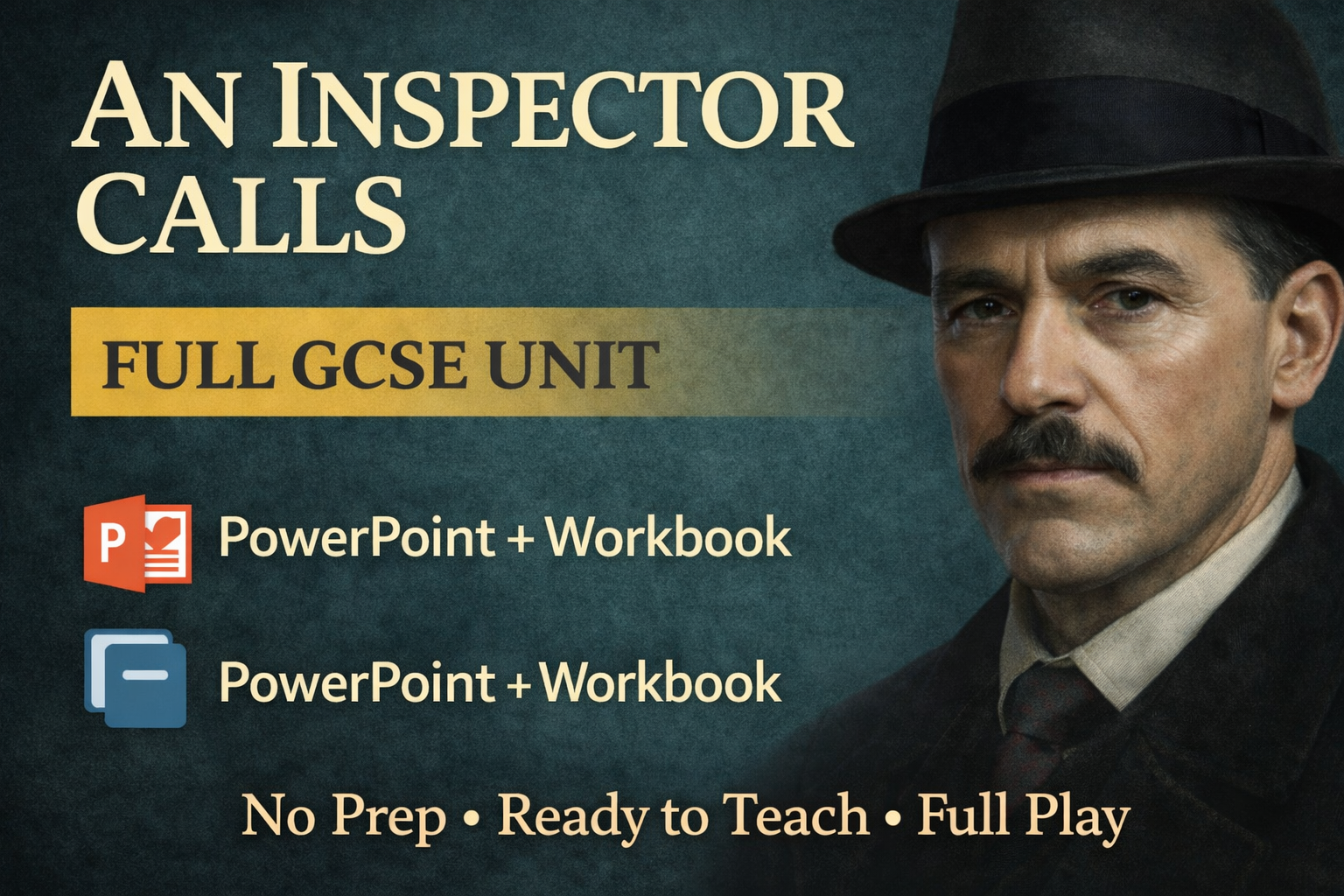 An Inspector Calls – Complete Teaching Bundle (Booklet + PowerPoint) Full Unite - SEN/EAL Friendly