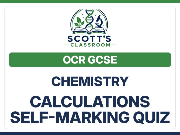 OCR GCSE Chemistry Calculations Google Quiz