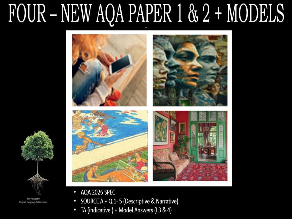 FOUR - NEW AQA PAPER 1 & 2 | 2026 FULL MOCK | MODELS