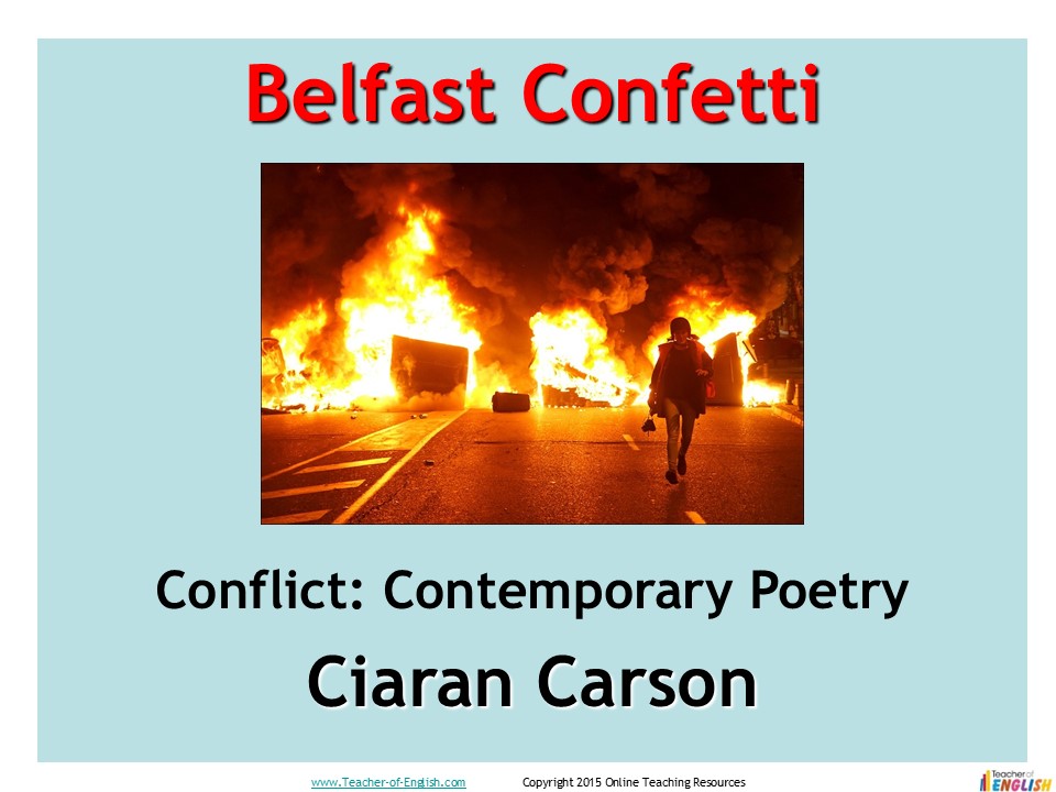 Belfast Confetti (Ciaran Carson)