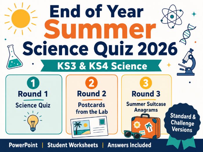 End of Year Science Quiz 2026