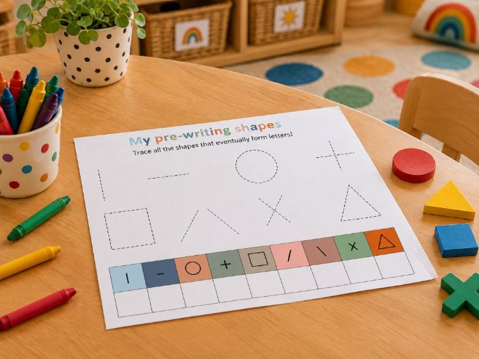 My Pre-Writing Shapes – EYFS / Reception Fine Motor & Handwriting Activity