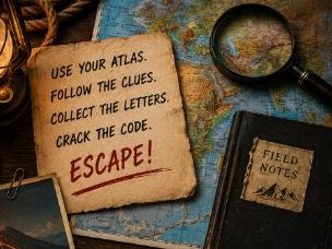 Escape Rooms/End of term activity/quiz GEOGRAPHY
