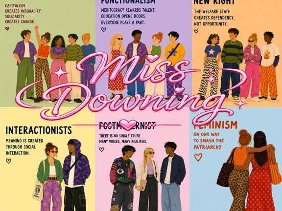 Funky Sociology classroom prints