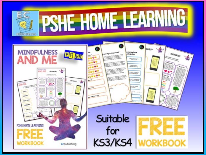 PSHE Home Learning Mindfulness