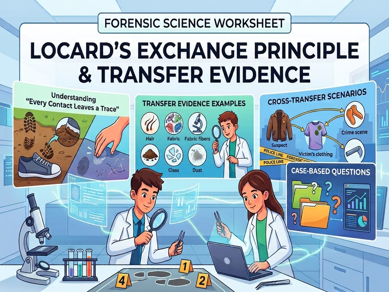 Locard’s Exchange Principle & Transfer Evidence