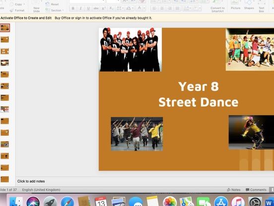 KS3 Street Dance SOW