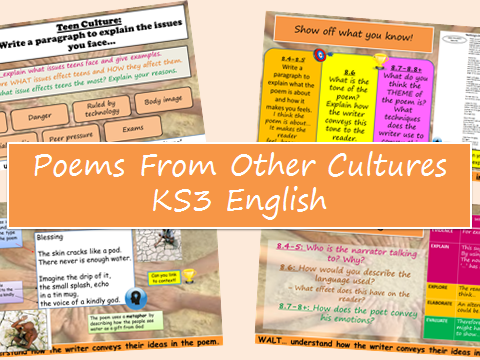 Poems From Other Cultures- Half Caste