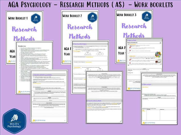 Research Methods (AS) 3 X Student Workbook (New Spec - A Level Exams 2027)