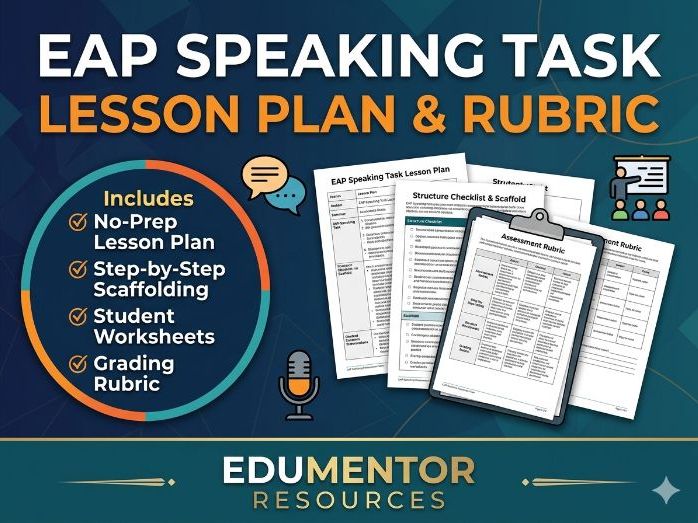 EAP Speaking Task Lesson