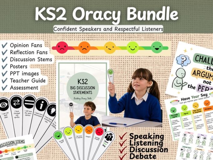 Oracy, Debate, Speaking and Listening Resource Bundle