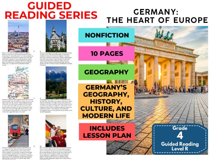 Year 5 Guided Reading Level R Germany with Lesson Plan