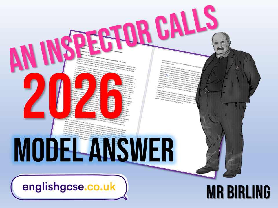 An Inspector Calls 2026 Model Answer