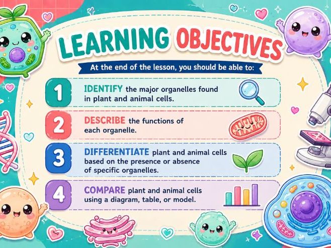 Comparing Plant and Animal Cells