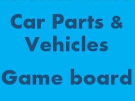 Car Parts and Vehicles Game Board for Smartboard