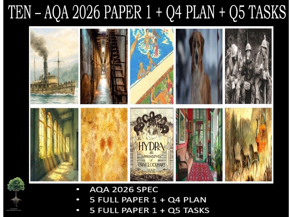 TEN - PAPER 1 | 2026 FULL MOCKS | + Q4 PLAN | + Q5 TASKS