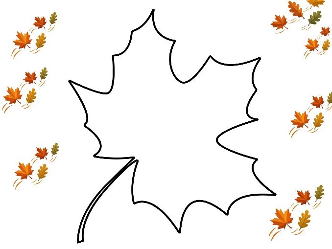 Autumn Leaf Art Templates – 6 Designs – Painting, Collage & EYFS Craft Activities