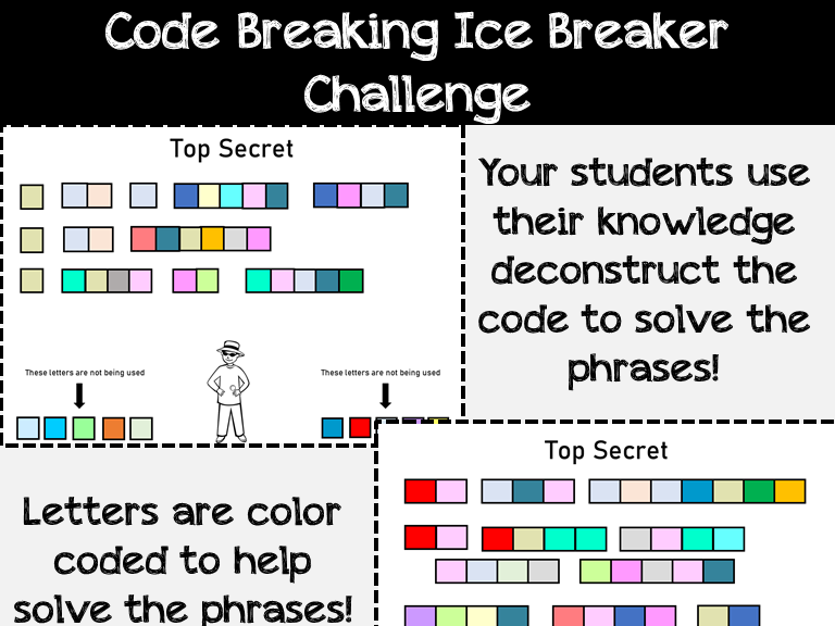 Back to School: Code Breaking: Critical Thinking: Logic Based: Interactive Brain