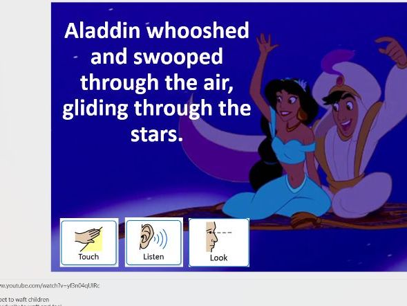 Aladdin Sensory Story