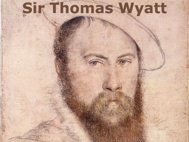 AQA A-Level Poetry L1: Wyatt 'Whoso List'