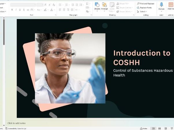 COSHH (Control of Substances Hazardous to Health) - Highfields