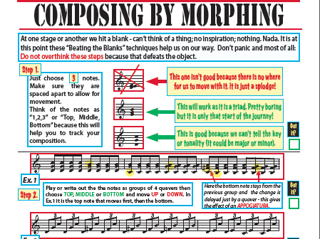 Beating the Blanks - Composing when you have no ideas!