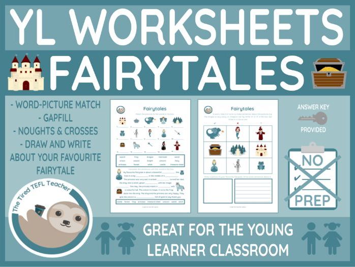 ESL Fairytales Vocabulary Worksheet