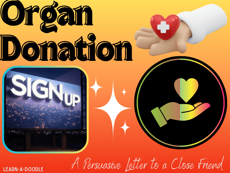 Organ Donation: A Persuasive Letter to a Close Friend, Model Answer Response