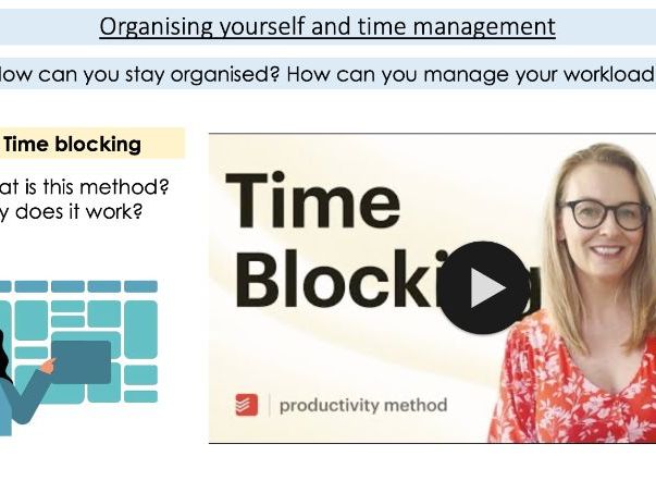 Time Management & Organisation Skills - PSHE Tutor Time Lesson