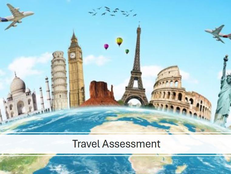 Workplace texts in the travel industry – Assessment details – Persuasive speech about travel