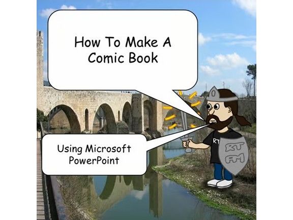 How to Make a Comic Book Using Microsoft PowerPoint