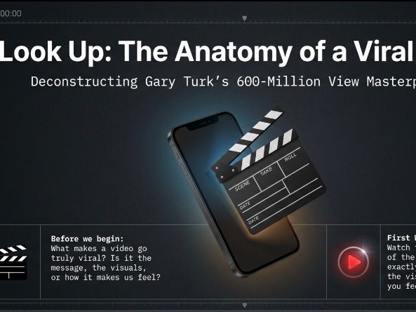 Look Up Short Film Analysis Deck | Visual Storytelling & Digital Culture |
