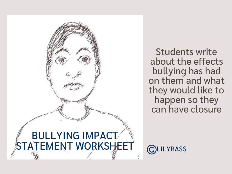 Bullying Impact Statement Worksheet (US)