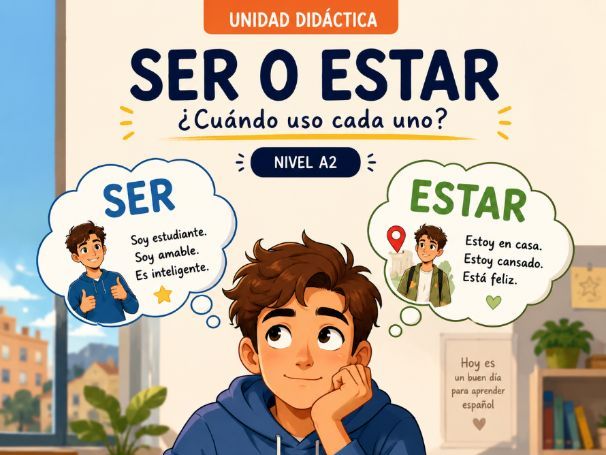 A2-level teaching unit on the verbs ‘ser’ and ‘estar’