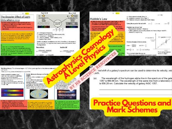 Astrophysics Cosmology A level Physics