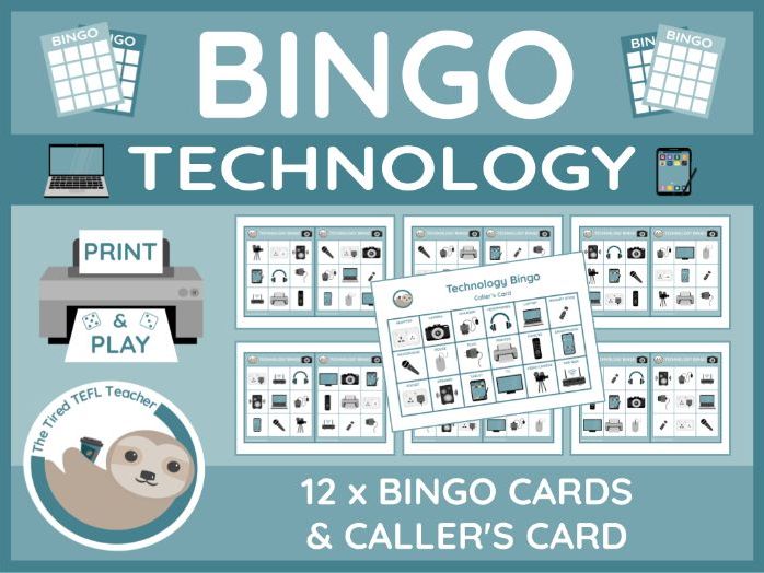 ESL Technology Bingo