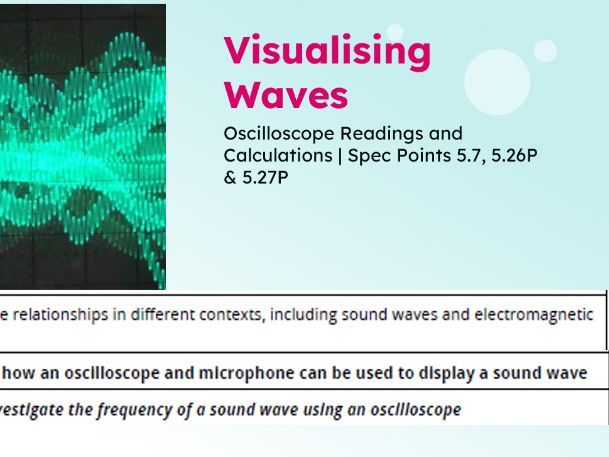IGCSE Physics: Oscilloscope Readings & Calculations | Edexcel Modular | Unit 5 | L3