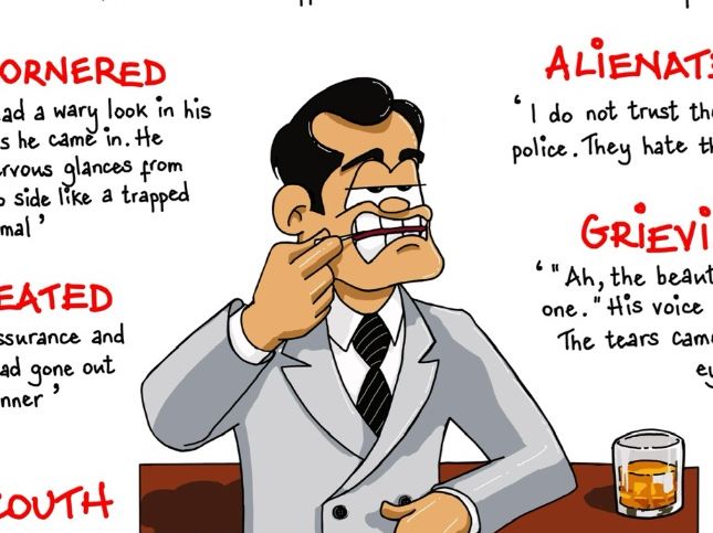 MURDER on the ORIENT EXPRESS Key QUOTES Poster - ANTONIO FOSCARELLI - English LITERATURE