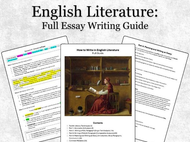 GCSE English Literature: Complete Guide to Essay Writing (Annotation, Analysis & Practice)